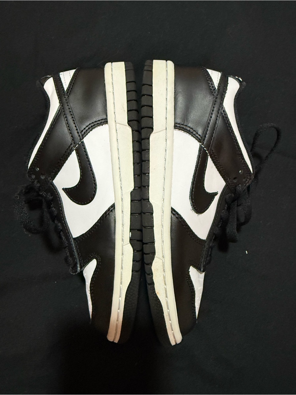 Nike Youth Black & White Panda Dunk Sneakers